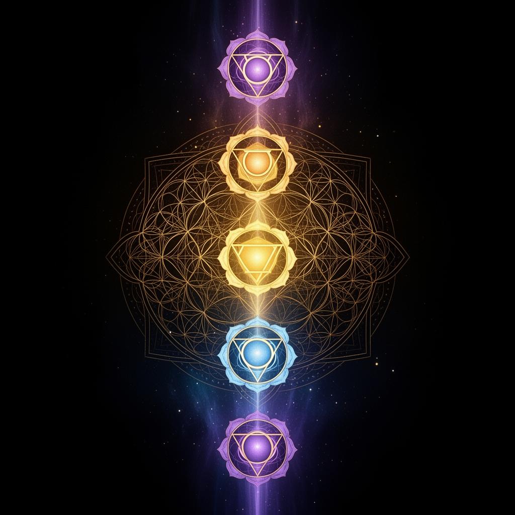 Geometria Sagrada dos Chakras